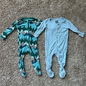 KicKee 0-3M Footies (set of 2)
